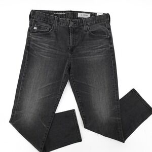 AG Adriano Goldschmied Black Boyfriend Jeans